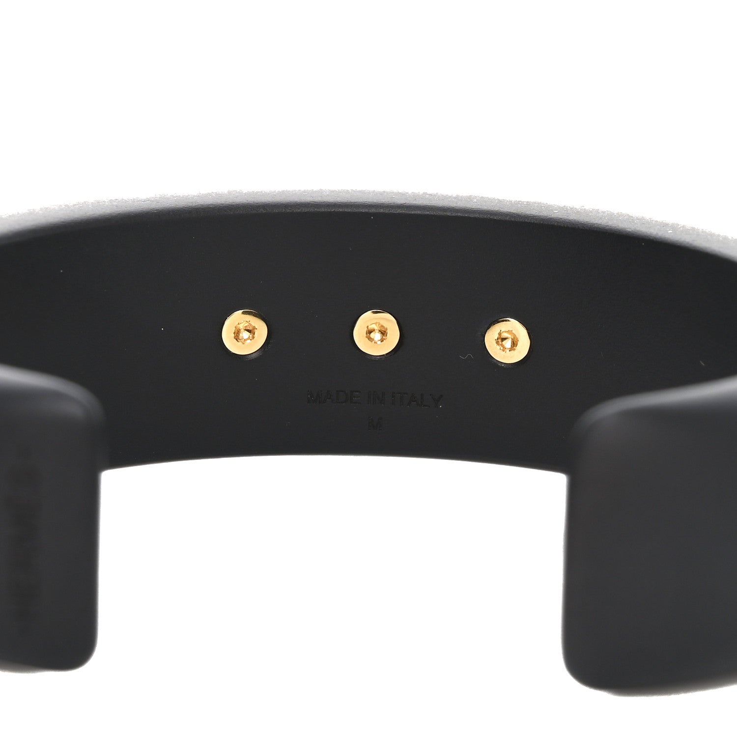 Hermes Pearwood Medor Fine Cuff M Bracelet Black 5 of 5