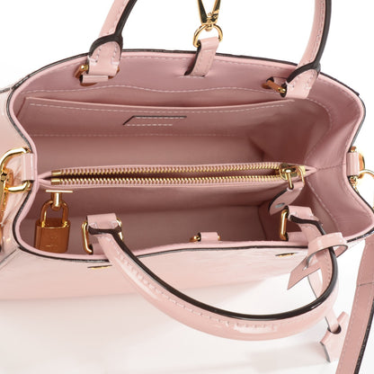 Louis Vuitton Vernis Montaigne BB Rose Ballerine 5 of 7