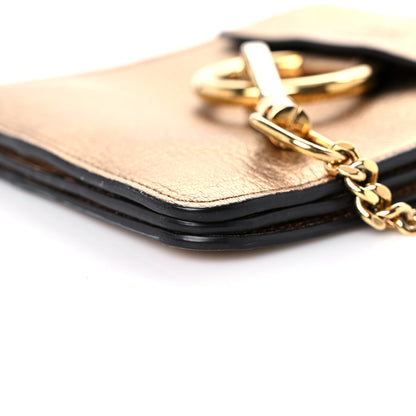 Chloe Metallic Calfskin Mini Faye Bracelet Bag Gold 7 of 12