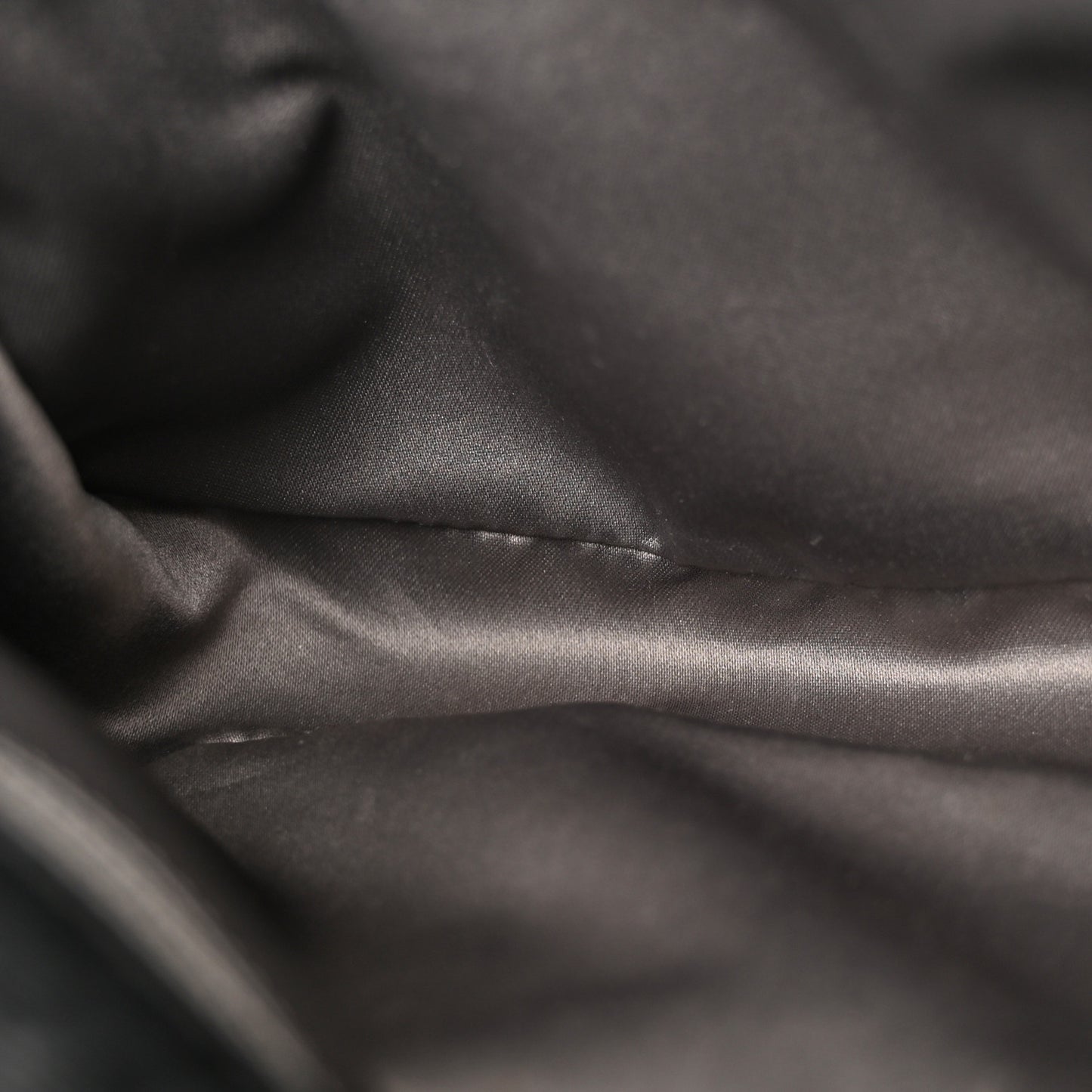 Coated Canvas Quilted Le Marais Flap Black