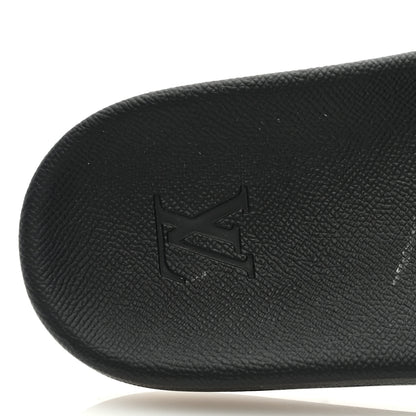 Louis Vuitton Rubber Monogram Mens Waterfront Mules 10 Macassar 7 of 7