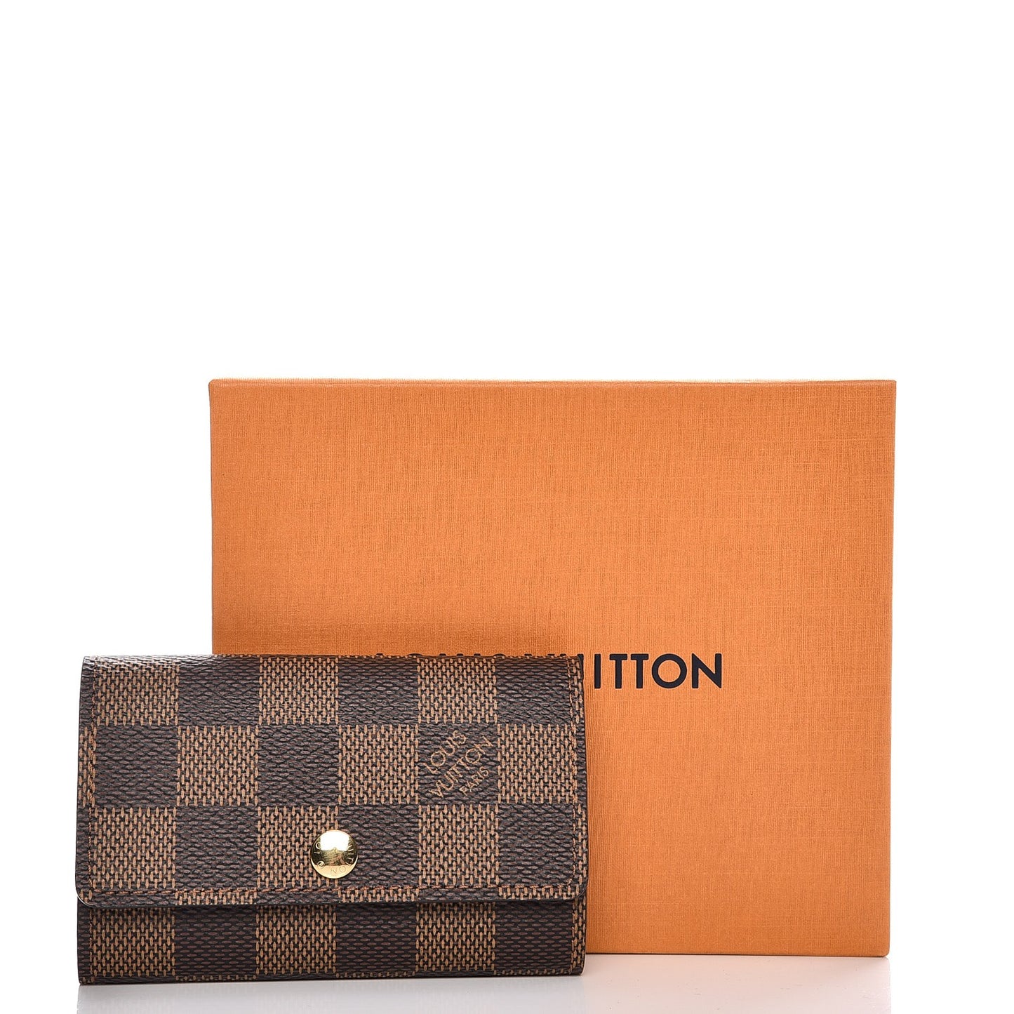 Damier Ebene Multicles 6 Key Holder