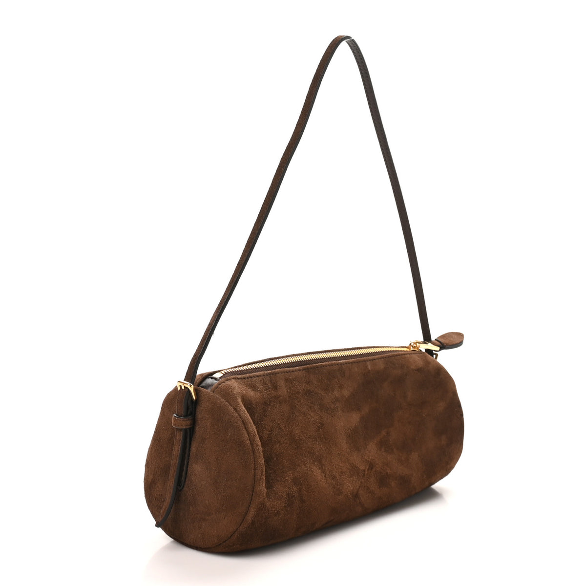 Miu Miu Suede Pouch Cacao 3 of 9