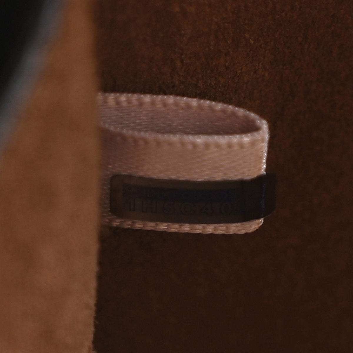 Suede Calfskin Medium Diamond Hobo Toffee