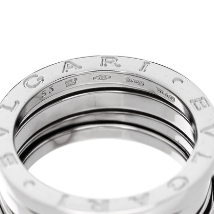 Bulgari 18K White Gold B.Zero1 Three-Band Ring 53 6.25 4 of 4