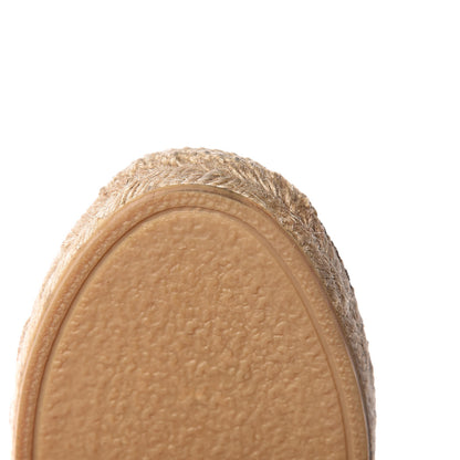 Saint Laurent Suede Monogram Espadrilles 36 Brown 9 of 11