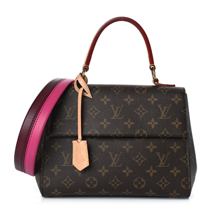 Louis Vuitton Monogram Cluny BB Bordeaux Fuchsia 1 of 12