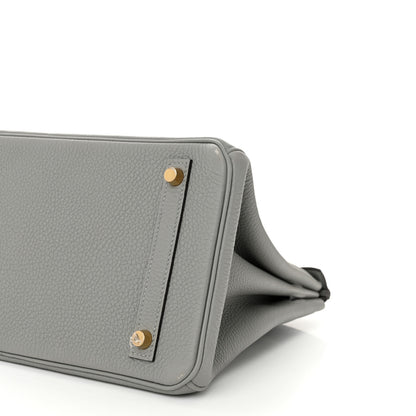 Hermes Togo BIRKIN 30 Gris Mouette 10 of 12