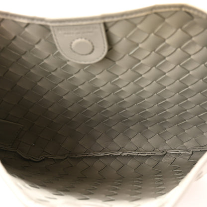 Bottega Veneta Nappa Intrecciato Sardine Bag Agate Grey 5 of 9