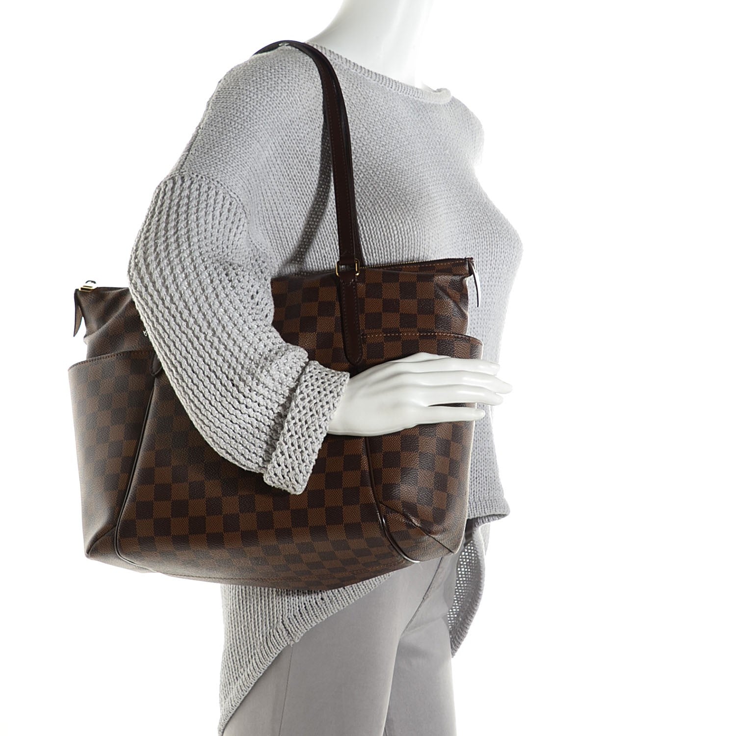 Louis Vuitton Damier Ebene Totally MM 2 of 8