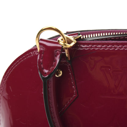 Louis Vuitton Vernis Alma BB Magenta 7 of 12