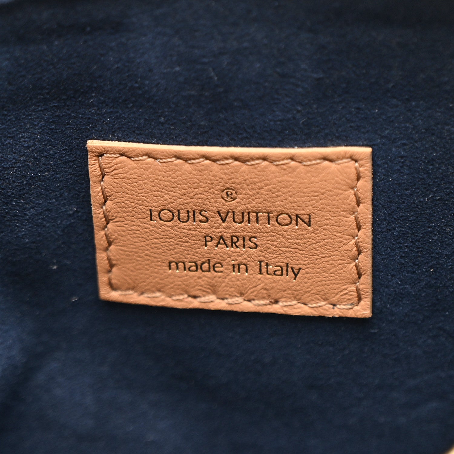Louis Vuitton Lambskin Embossed Monogram Coussin PM Camel 8 of 11