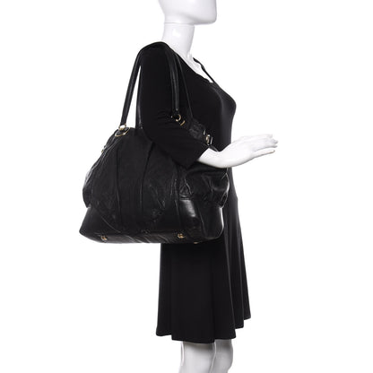 Gucci Guccissima Large Full Moon Tote Black 2 of 20