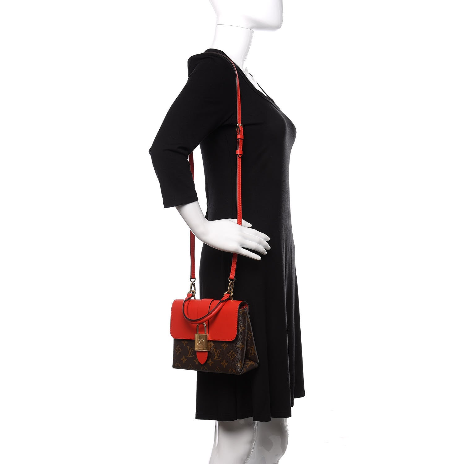 Louis Vuitton Monogram Locky BB Coquelicot 2 of 10