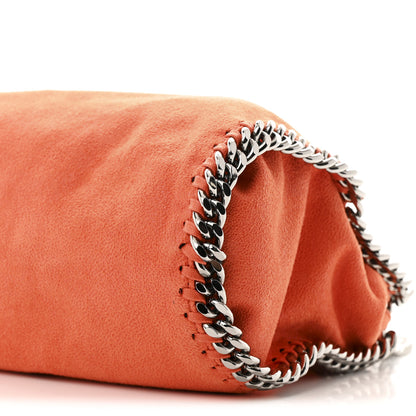 Stella McCartney Shaggy Deer Mini Falabella Fold Over Tote Orange 9 of 9