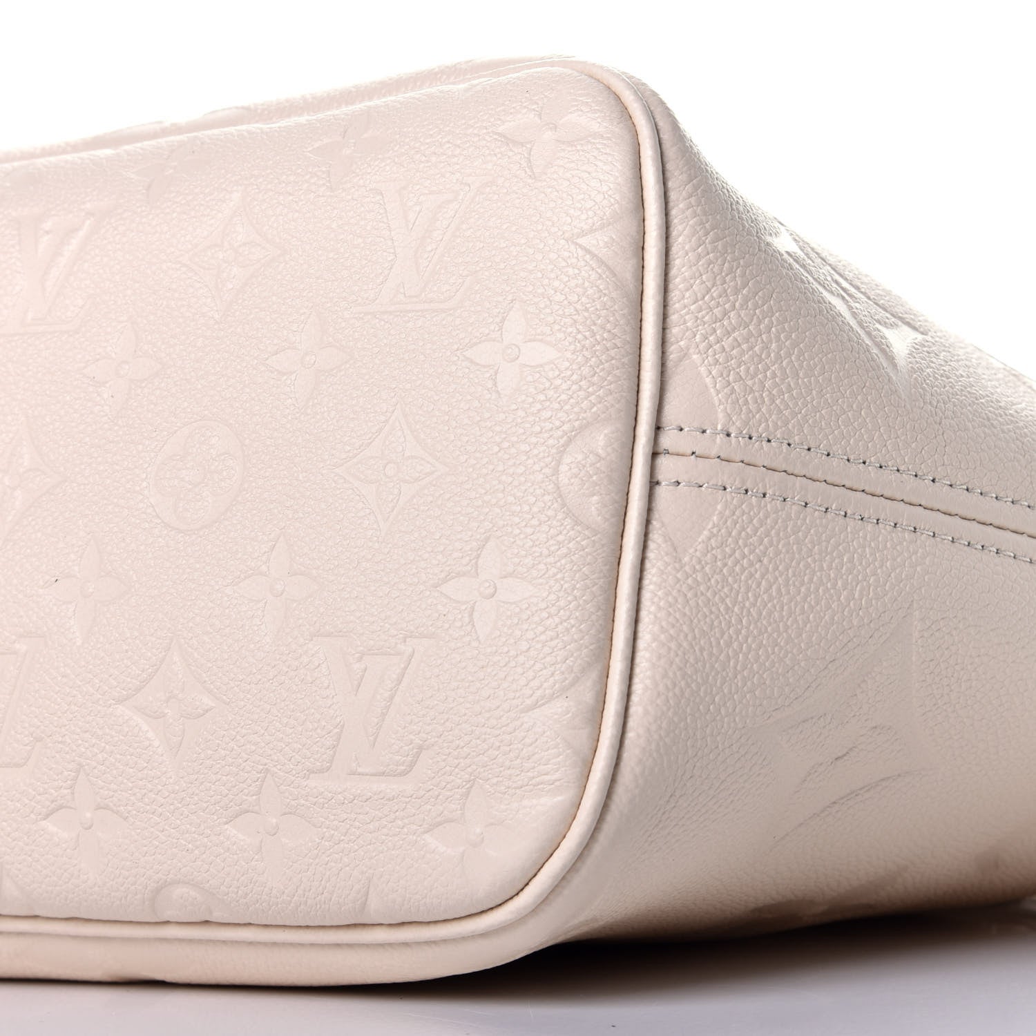 Louis Vuitton Empreinte Monogram Giant Neverfull MM Cream 8 of 8