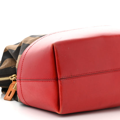 Fendi Pequin Cuoio Vegetale 2Bag Tobacco Rosso Blue Mirto Miele 9 of 13