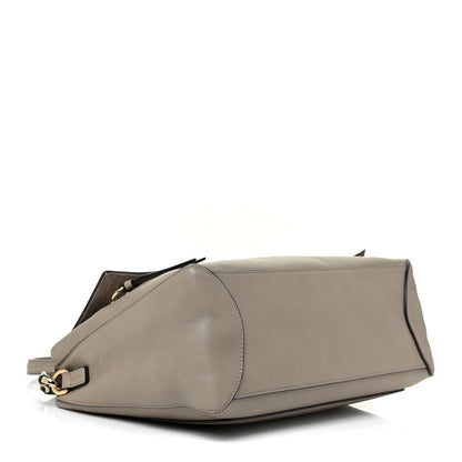 Chloe Calfskin Medium Faye Day Shoulder Bag Motty Grey 4 of 14