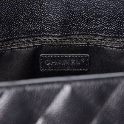 Chanel Caviar Quilted Grand Shopping Tote GST Black 5 of 9