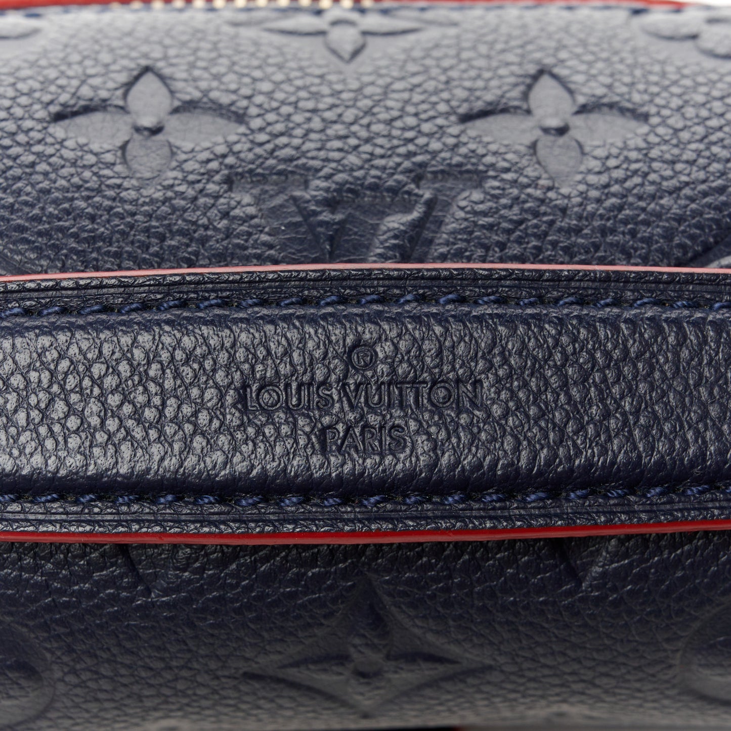 Empreinte Pochette Metis Marine Rouge