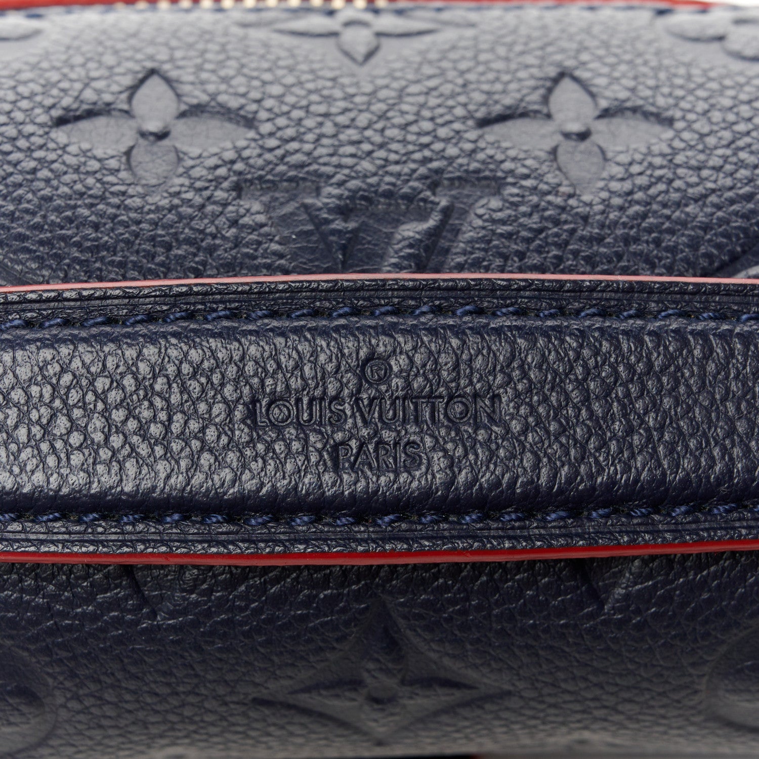 Louis Vuitton Empreinte Pochette Metis Marine Rouge 8 of 12