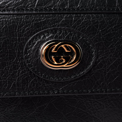 Gucci Fluffy Calfskin Morpheus Messenger Bag Black 11 of 11