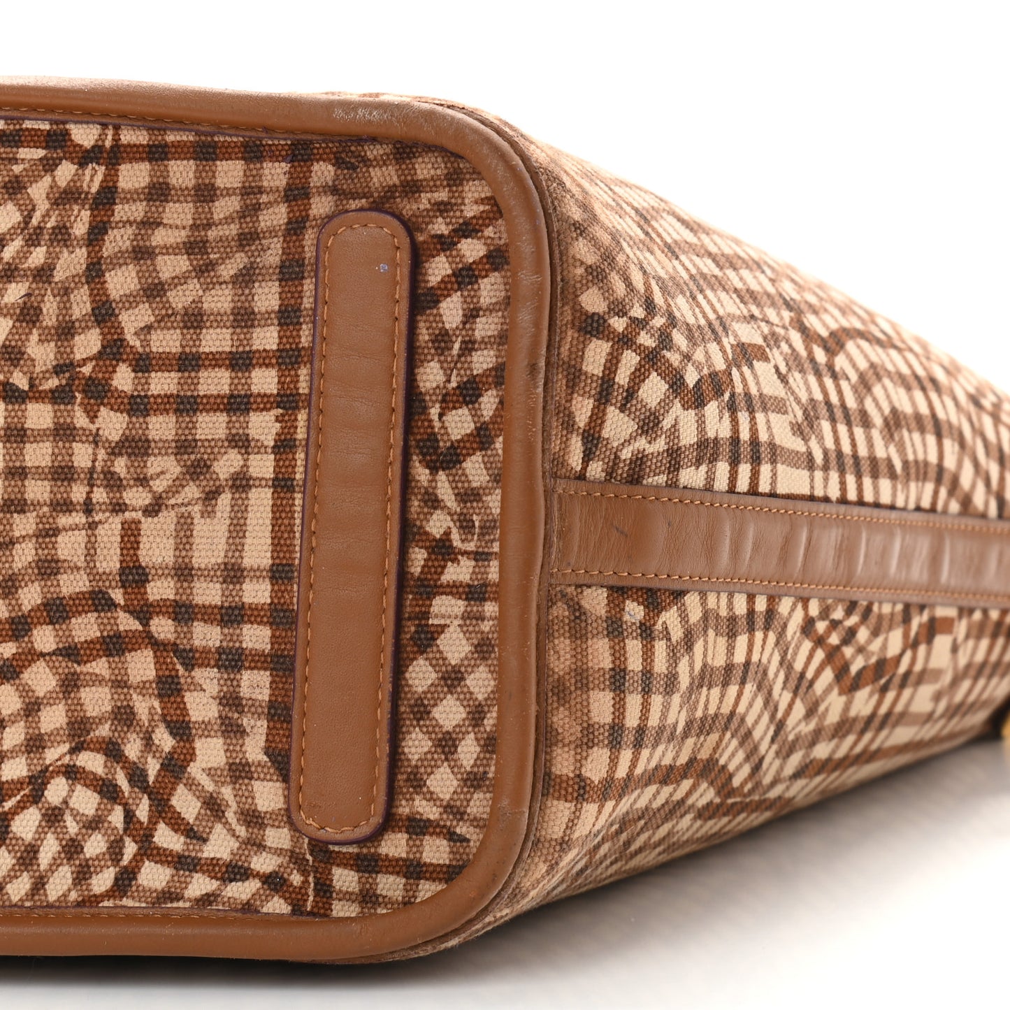 Visetos Medium Liz Reversible Shopper Tote Cognac