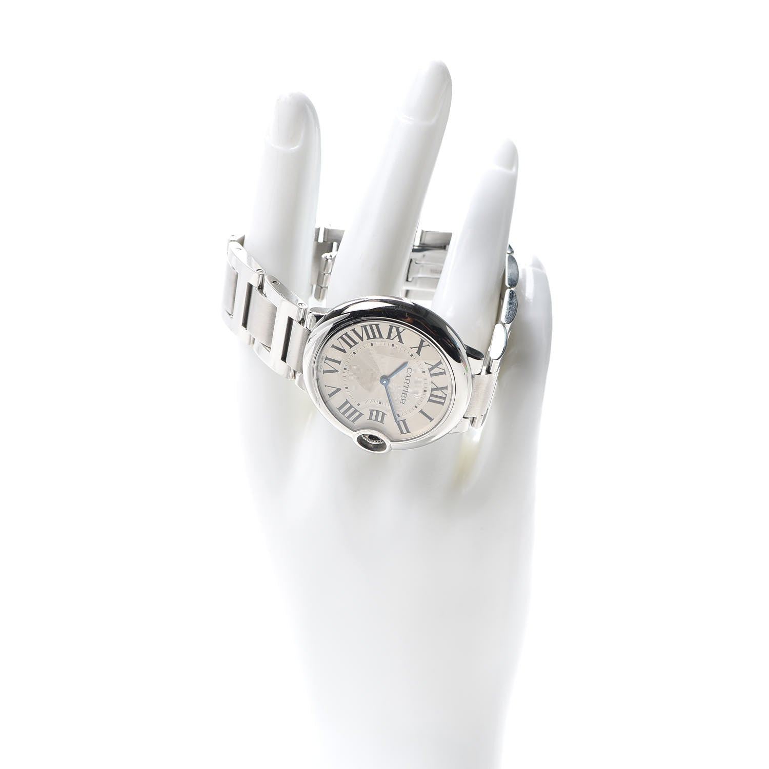 Cartier Stainless Steel 36mm Ballon Bleu De Quartz Watch 2 of 6