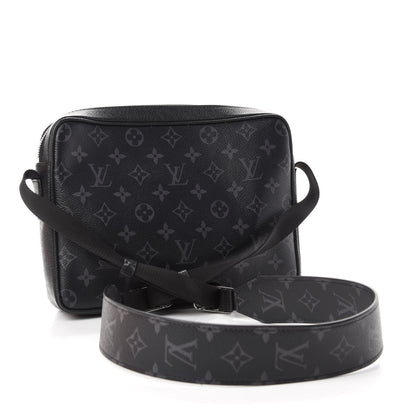 Louis Vuitton Taiga Monogram Eclipse Outdoor Messenger Black 3 of 11