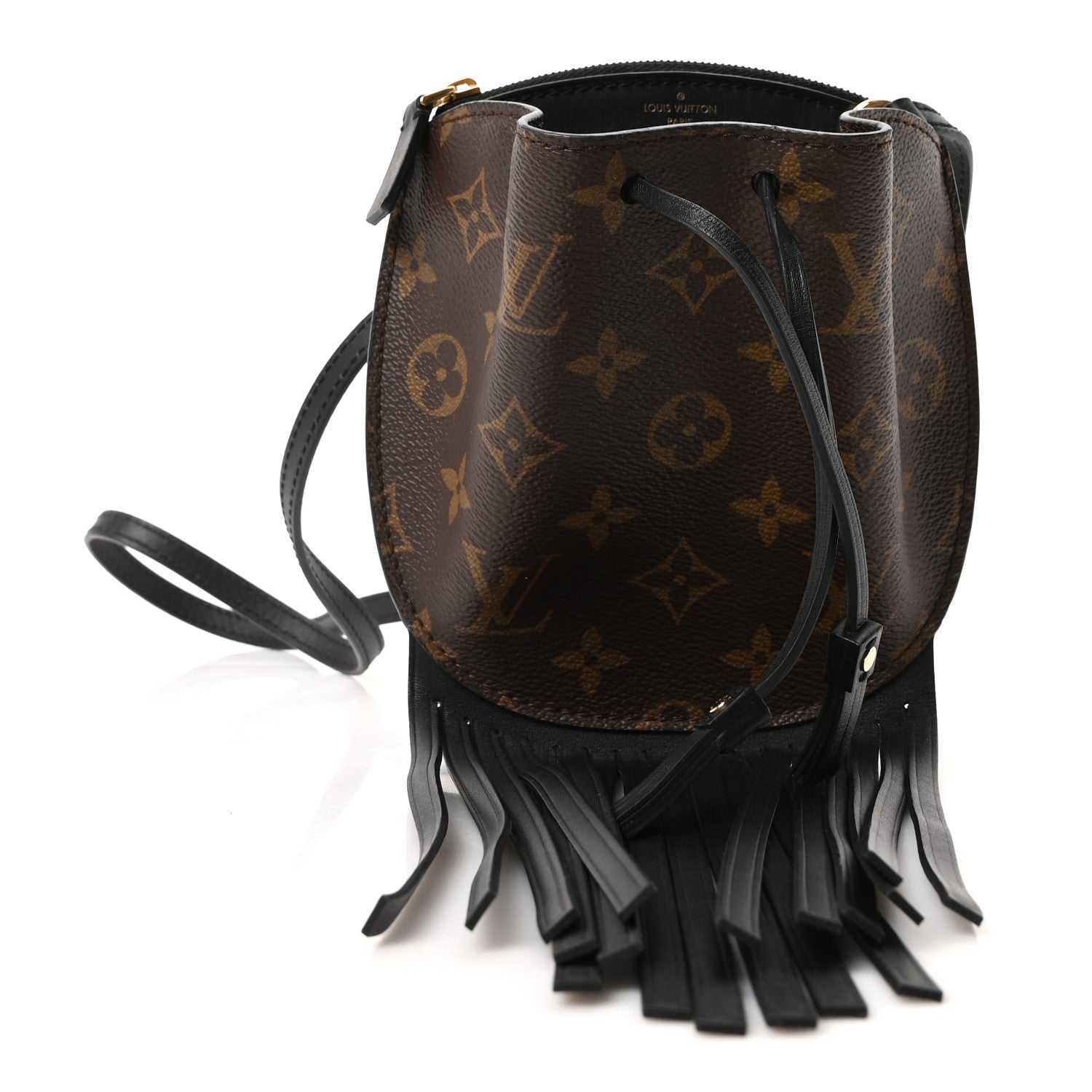 Louis Vuitton Monogram Fringed Mini Noe 2 of 17