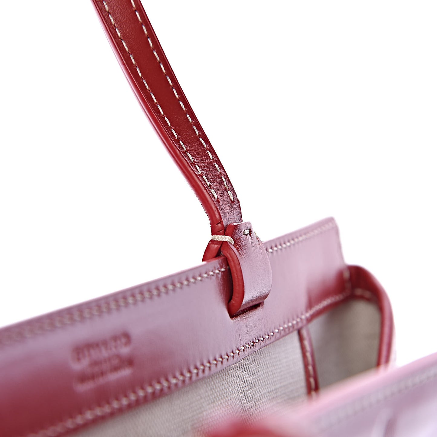 Goyardine Bellechasse PM Red