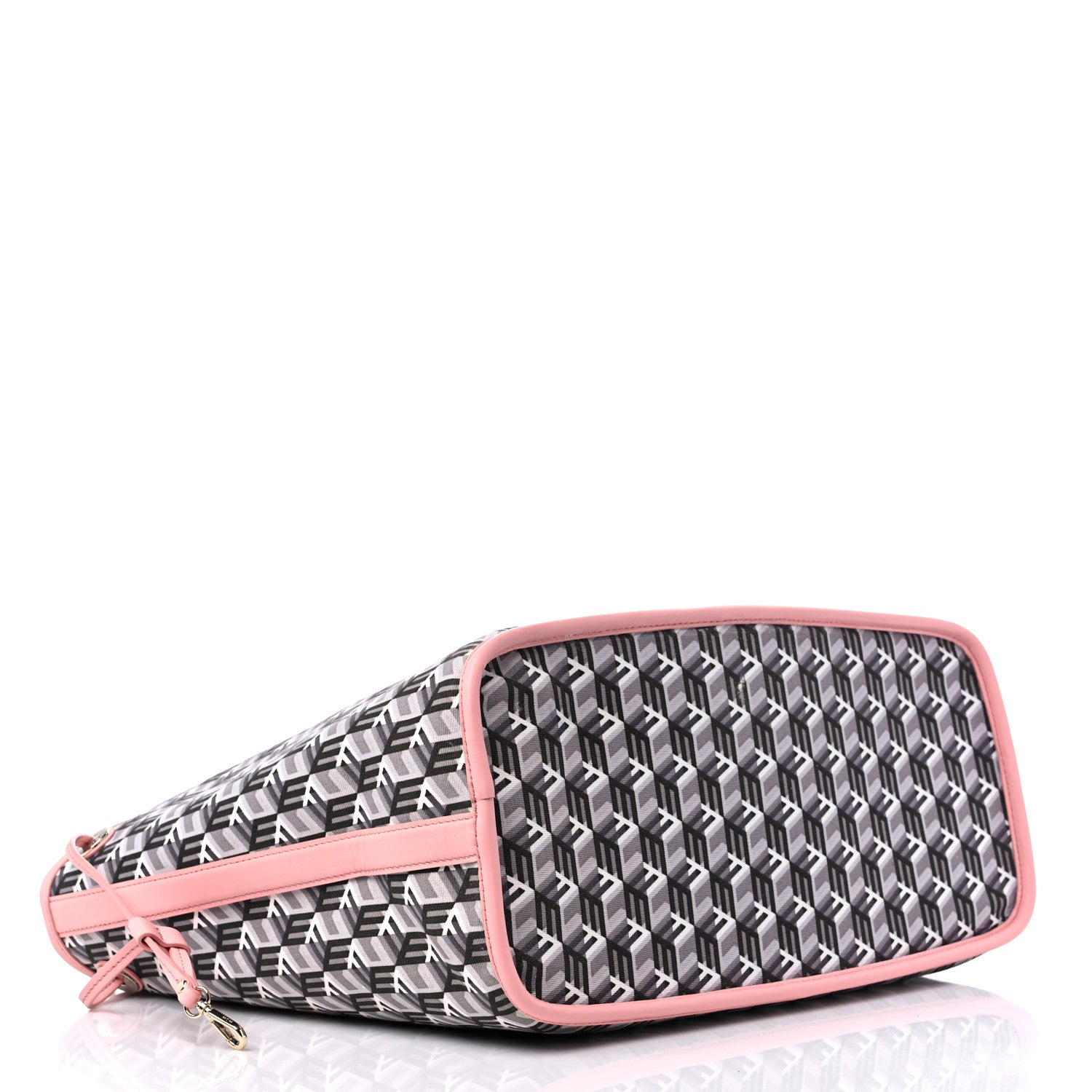 MCM Visetos Medium Liz Reversible Shopper Tote Pink 11 of 13