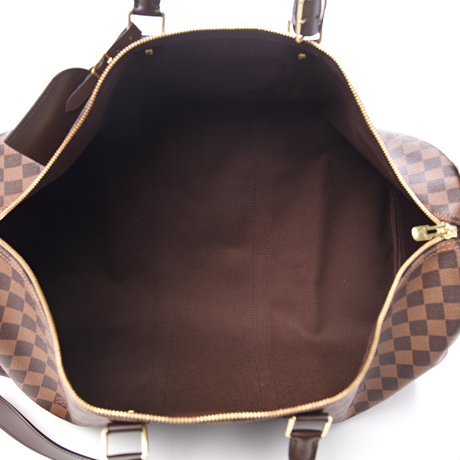 Louis Vuitton Damier Ebene Keepall Bandouliere 55 4 of 10