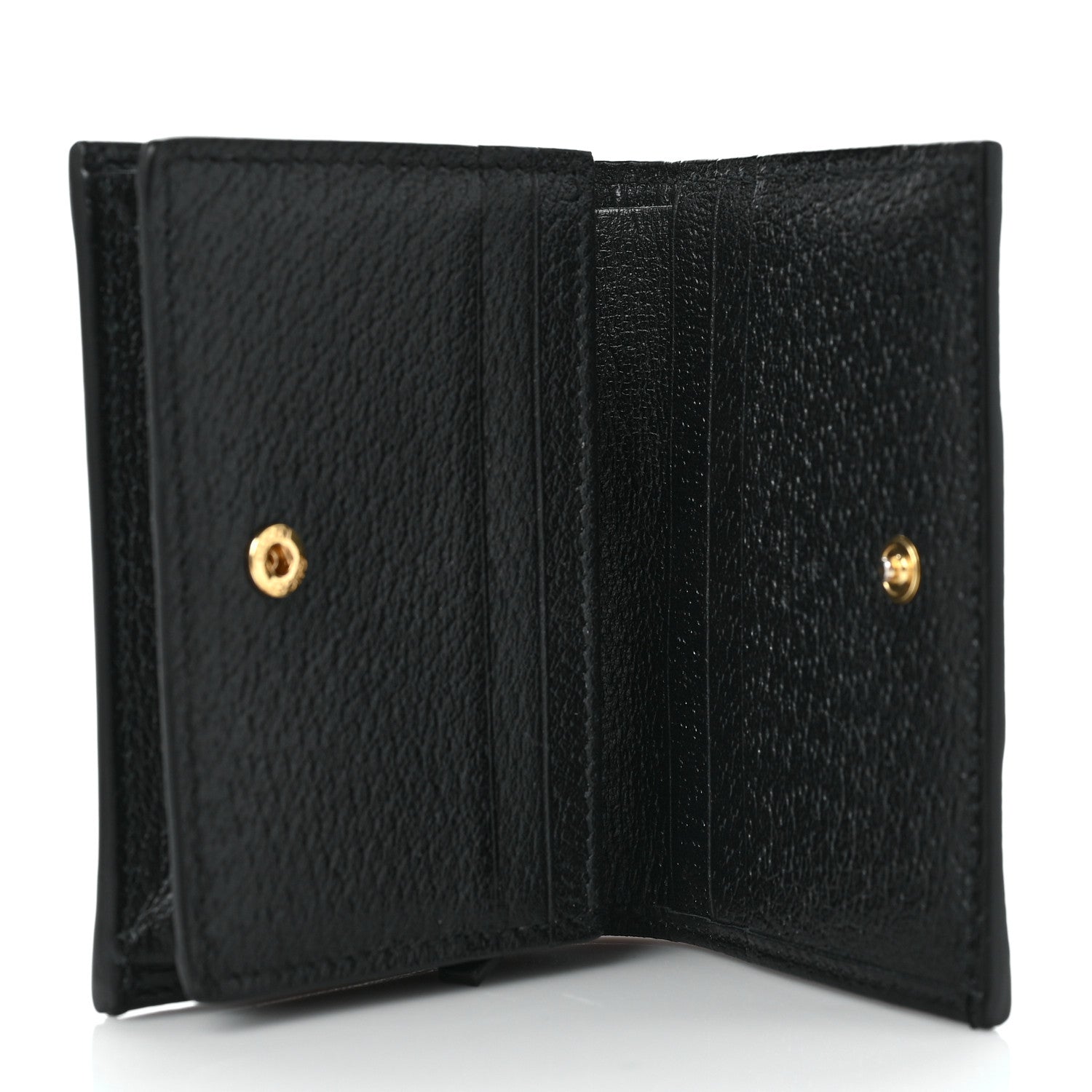 Gucci Calfskin Web Ophidia Card Case Black 5 of 9