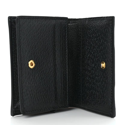 Gucci Calfskin Web Ophidia Card Case Black 5 of 9