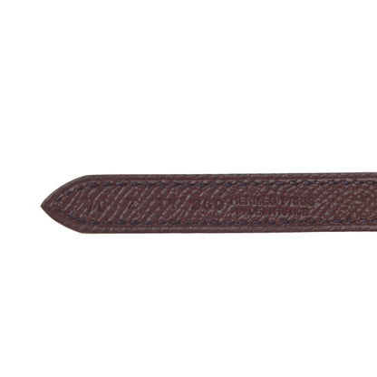 Hermes Swift Epsom 13mm Belt Strap 70 Mauve Sylvestre Rouge Sellier 70 28 3 of 5