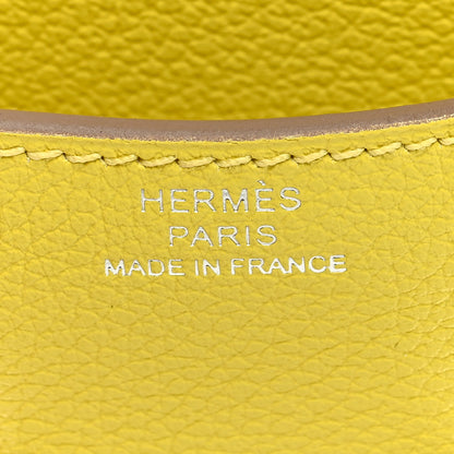 Hermes Evercolor Constance Slim Wallet Lime 7 of 7