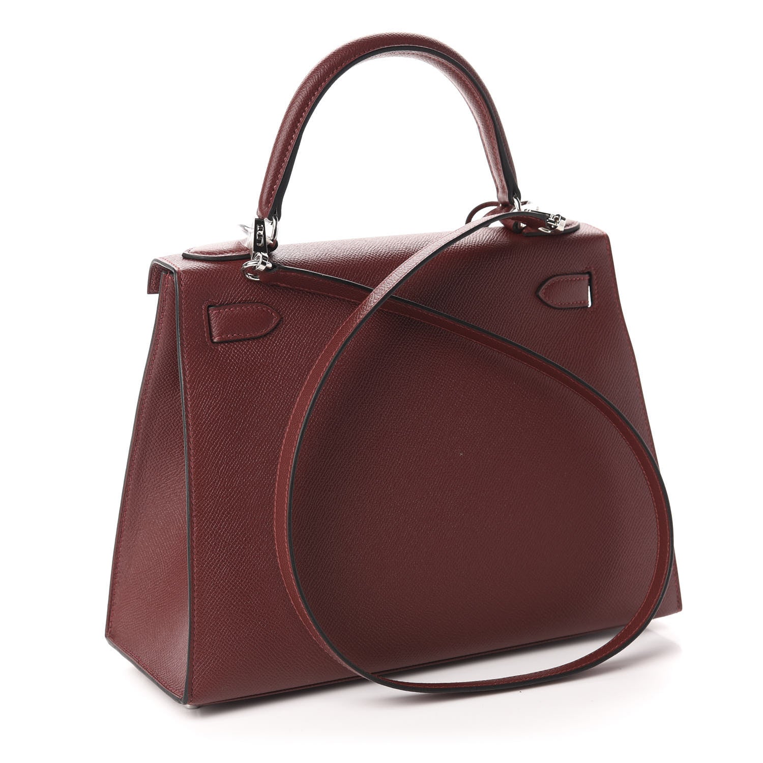 Hermes Epsom Kelly Sellier 28 Rouge H 3 of 11