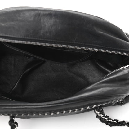 Chanel Smooth Calfskin Medium Luxe Ligne Bowler Black 5 of 10