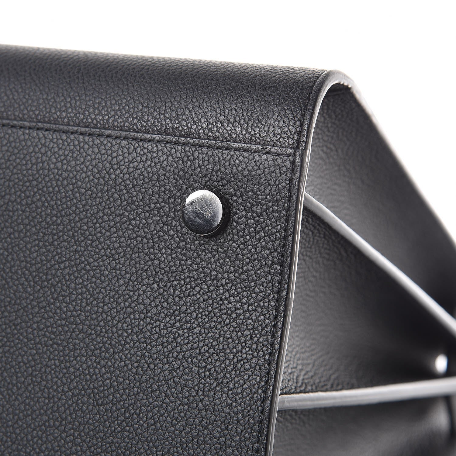 Saint Laurent Grained Calfskin Large Sac De Jour Carryall Black 14 of 15