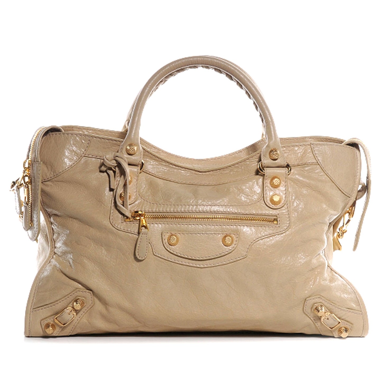 Agneau Giant 12 Gold Hardware City Dune