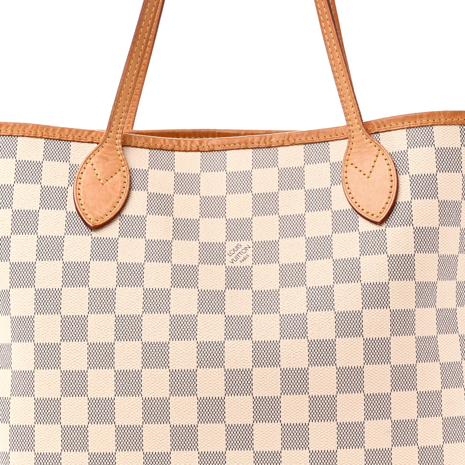 Louis Vuitton Damier Azur Neo Neverfull MM Rose Ballerine 10 of 12