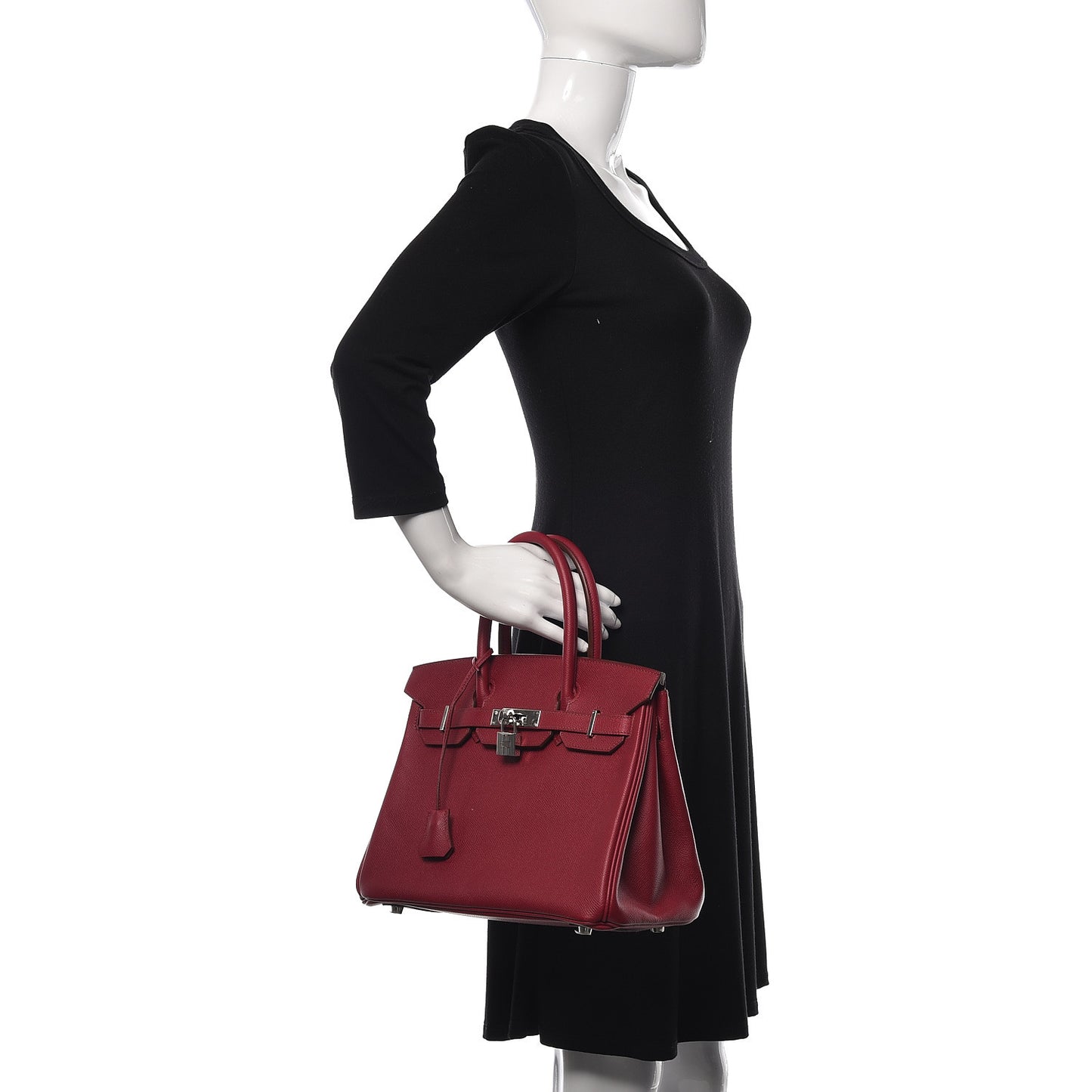 Epsom Birkin 30 Rubis