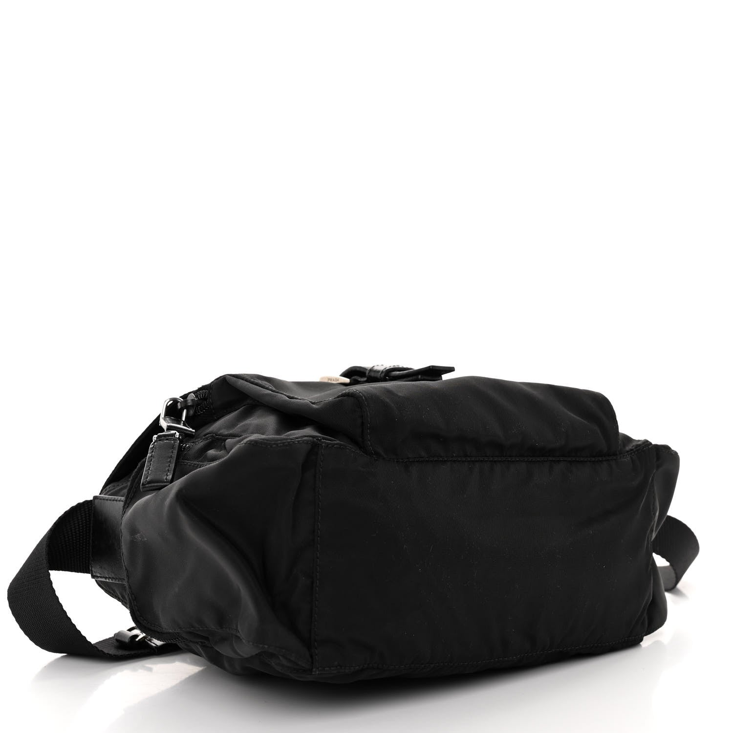 Prada Nylon Vela Messenger Black 4 of 11