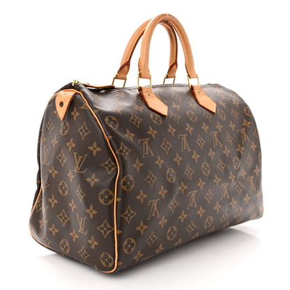 Louis Vuitton Monogram Speedy 35 3 of 14