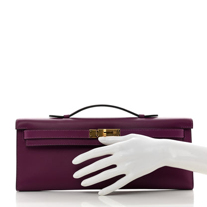 Hermes Swift Kelly Cut Clutch Pochette Anemone 2 of 6