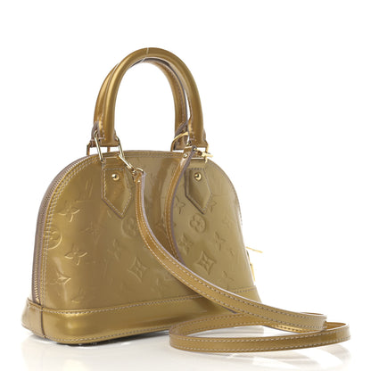 Louis Vuitton Vernis Alma BB Mordore 3 of 9