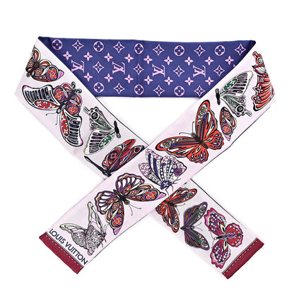 Louis Vuitton Silk Monogram World Of Love Bandeau Rose 1 of 4