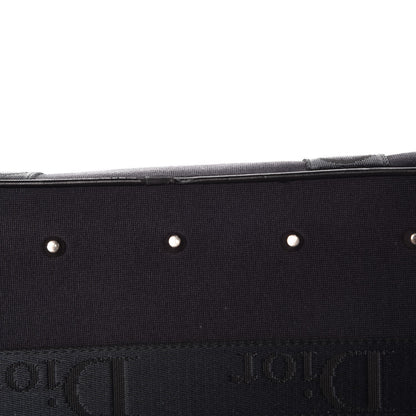 Christian Dior Nylon Crystal Satchel Black 15 of 19