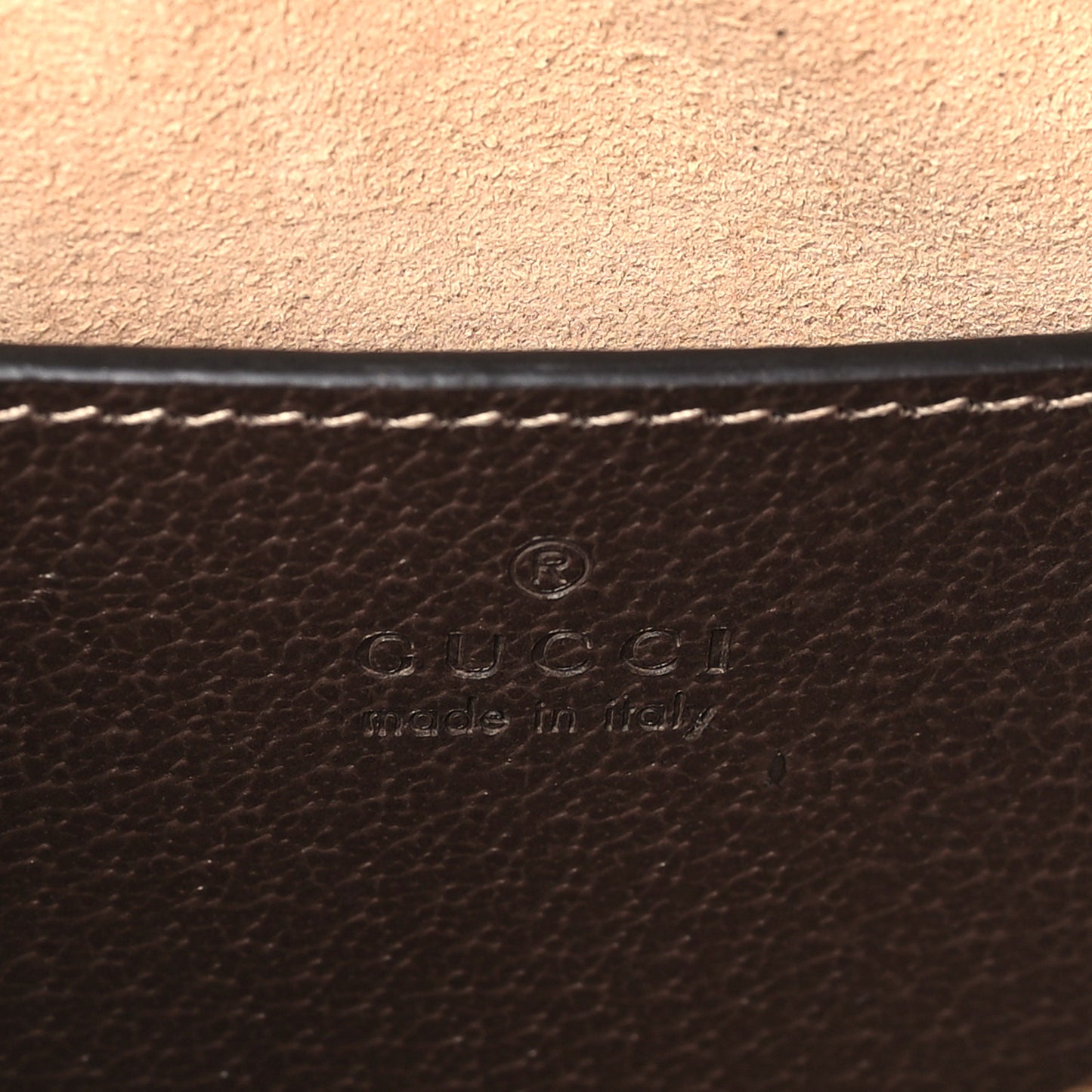 GG Supreme Monogram Web Mini Ophidia Shoulder Bag Brown
